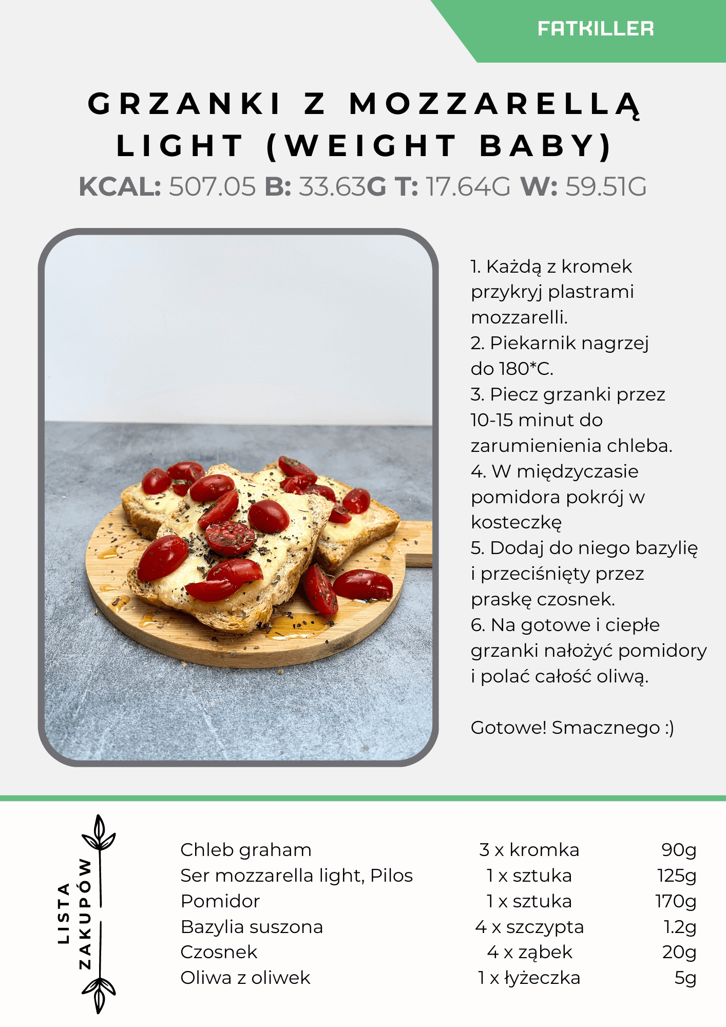 Ebook - szybkie śniadania białkowe 20g+ - FATKILLER