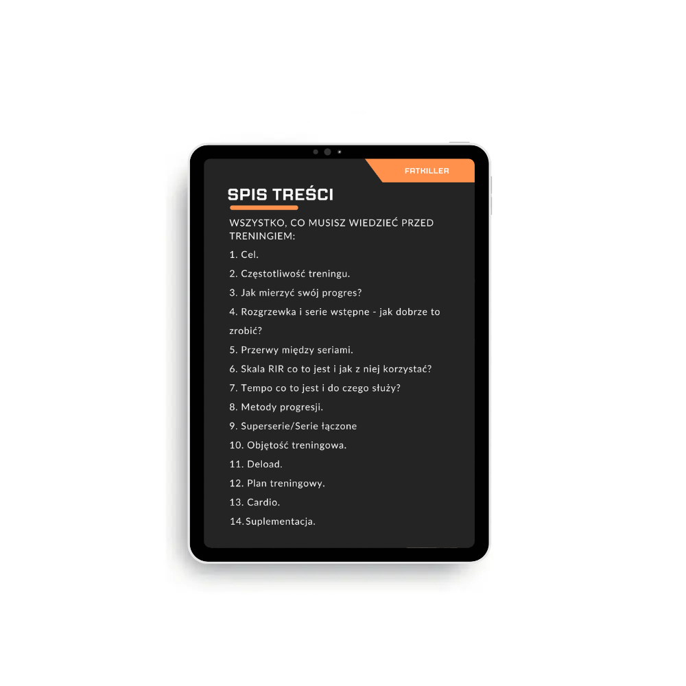Indywidualny plan treningowy online