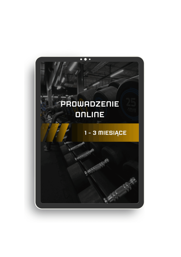 Prowadzenie Online - Twój trener i dietetyk w jednym