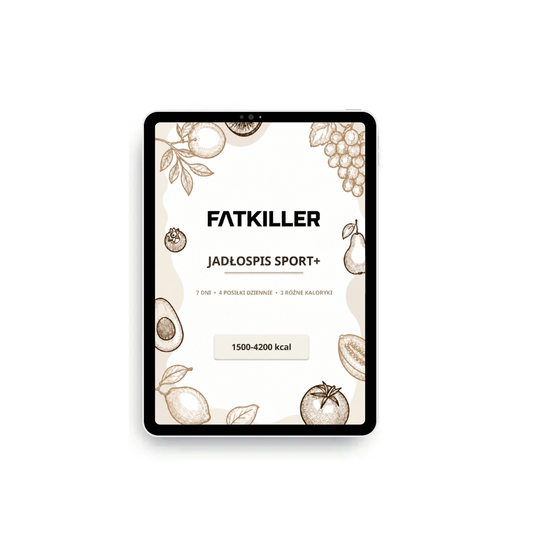 Jadłospis SPORT+ – dieta na masę lub redukcję